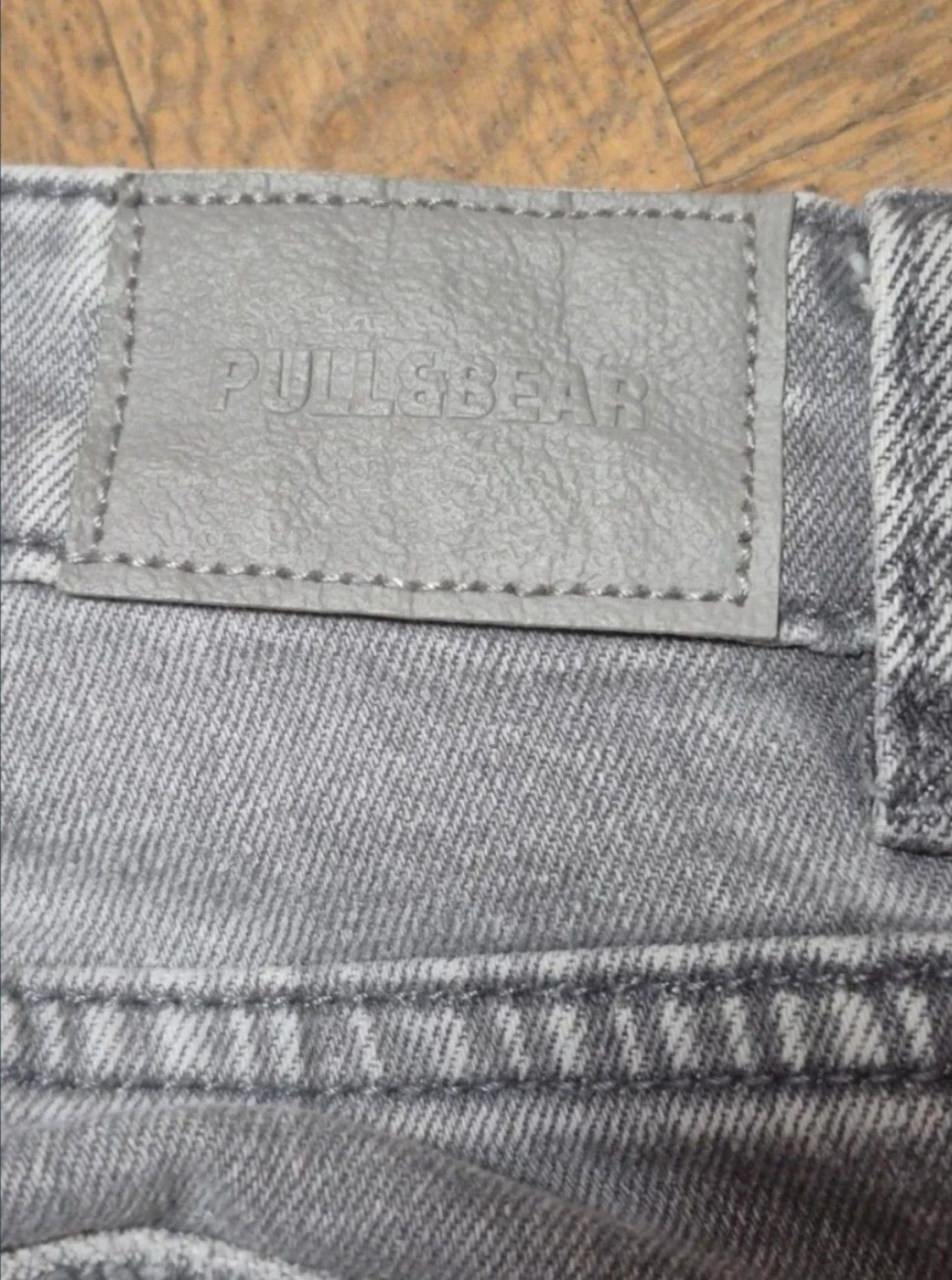 Vaqueros Pull&Bear grises rectos – Talla 36 – photo 5